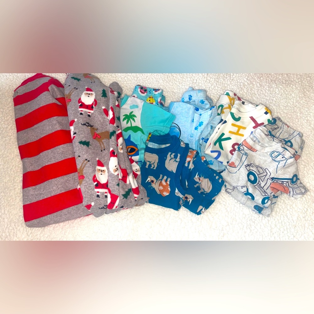 3T Pajama Bundle (7 Pj Sets Total)